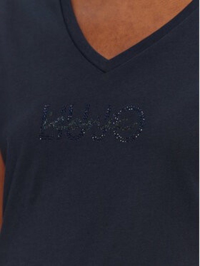 Liu Jo Sport T-Shirt TA5179 J6040 Granatowy Regular Fit