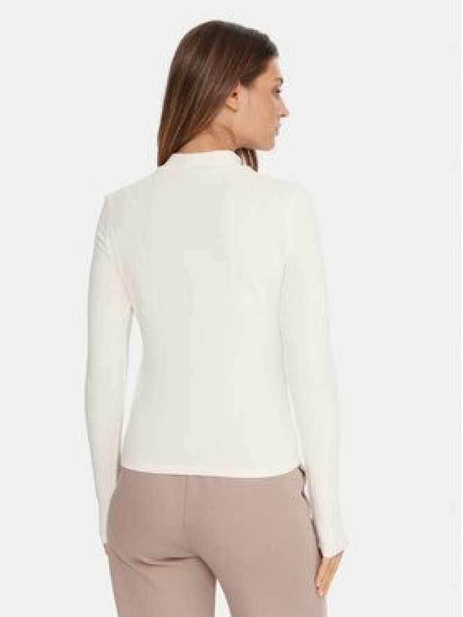 Guess Bluzka V5BP10 KCBF1 Écru Slim Fit