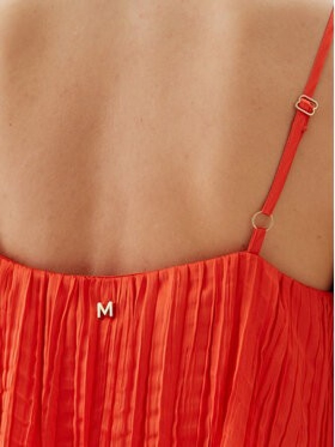 Lola Casademunt by Maite Sukienka letnia MS2516003 Pomarańczowy Regular Fit
