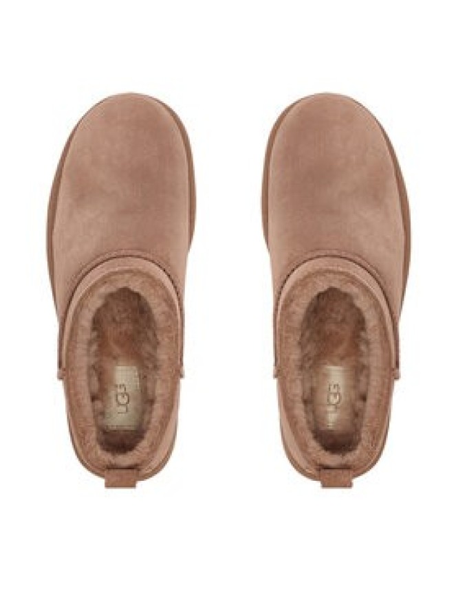 Ugg Śniegowce W Classic Micro 1173891 Beżowy