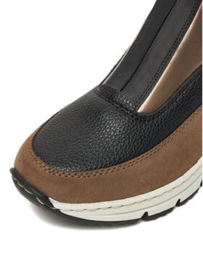 Rieker Sneakersy N6352-25 Brązowy