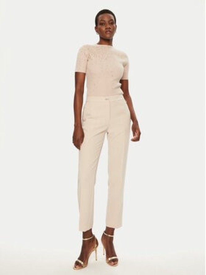 Marciano Guess Spodnie materiałowe 5RGB03 7115A Beżowy Slim Fit