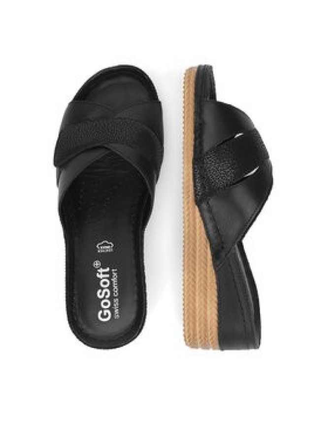 Go Soft Klapki ARC-2309-07 Czarny