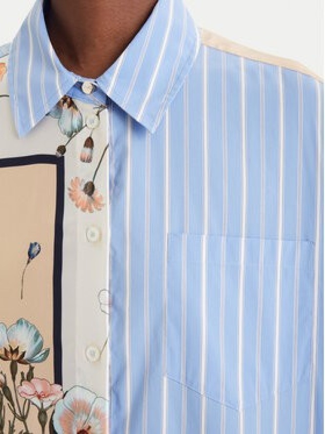 Liu Jo Koszula WA6383 T2555 Niebieski Regular Fit