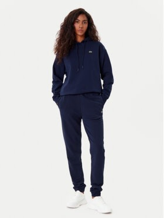 Lacoste Bluza SF7612 Granatowy Oversize