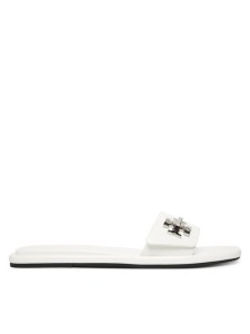 Tory Burch Klapki T Lock Slide 164676 Biały