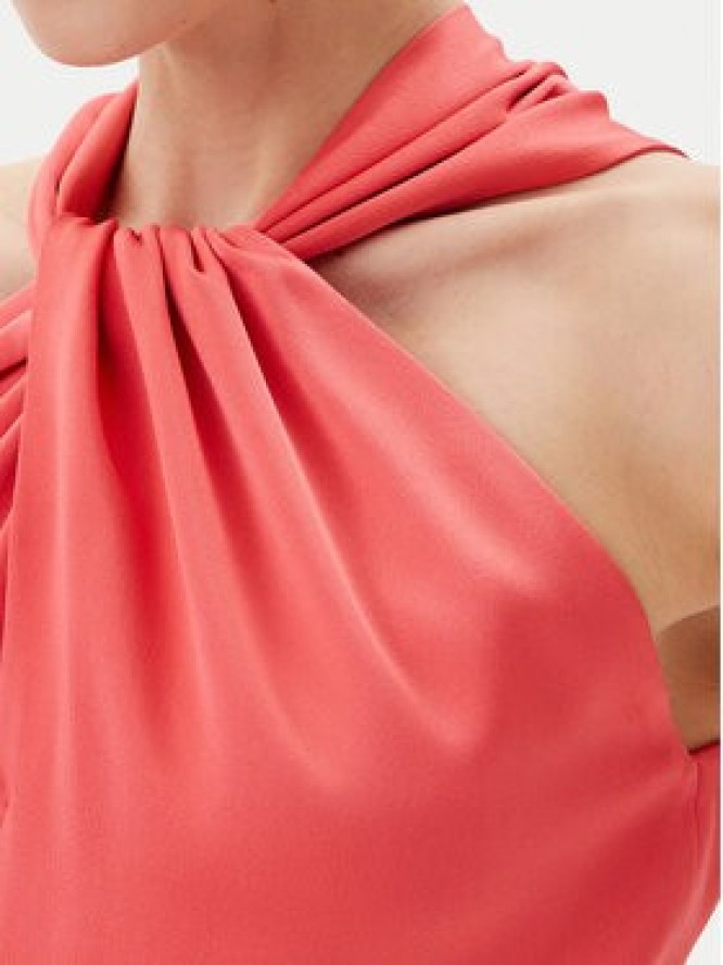 BOSS Sukienka koktajlowa Datinar 50538291 Koralowy Slim Fit