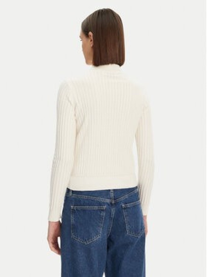 Lacoste Sweter AF9264 Écru Regular Fit