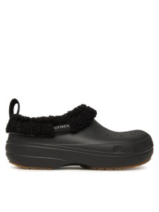 Crocs Klapki Classic Lined Shorty 211380 Czarny