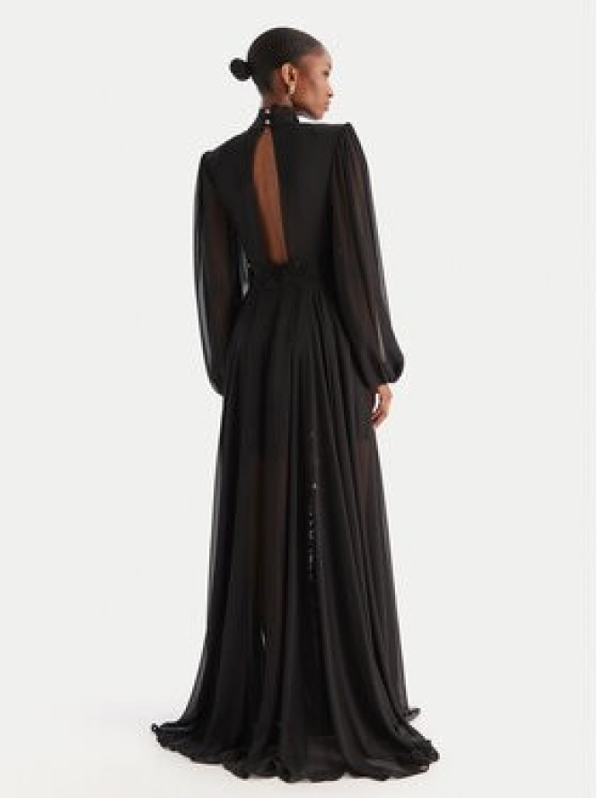 Babylon Sukienka wieczorowa S00827 Czarny Regular Fit