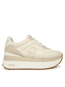 Liu Jo Sneakersy Maxi Wonder Plus 02 Bis BF6011 PX902 Kremowy