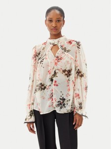 French Connection Bluzka 72YEI Beżowy Regular Fit