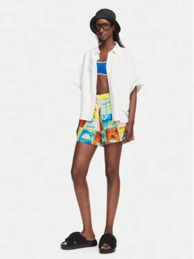 Roxy Szorty materiałowe Atlas Sunburn ERJNS03584 Kolorowy Regular Fit