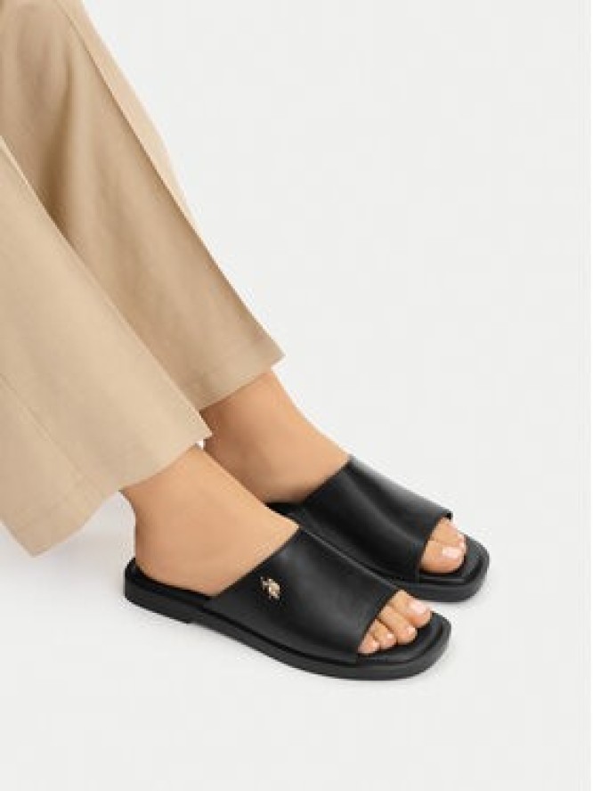 U.S. Polo Assn. Klapki EO-MARINA003W/6Y1 Czarny