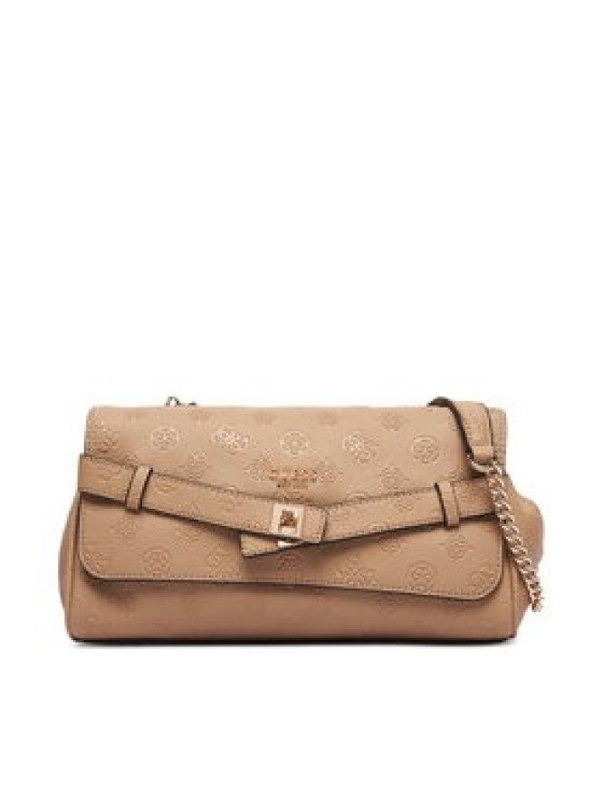 Guess Torebka Ella Logo HWPD97 46210 Beżowy jasny