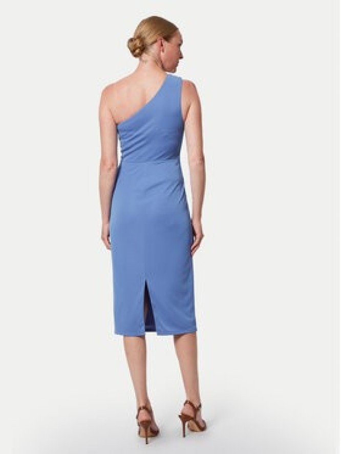 LAUREN RALPH LAUREN Sukienka koktajlowa 253903046004 Niebieski Slim Fit