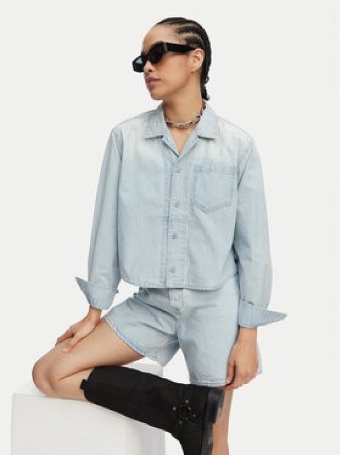 G-Star Raw Szorty jeansowe Jett D28386-E352 Niebieski jasny Regular Fit