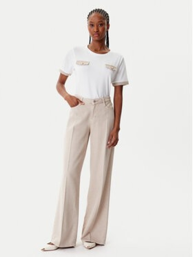 Morgan T-Shirt 252-DAEL Biały Regular Fit