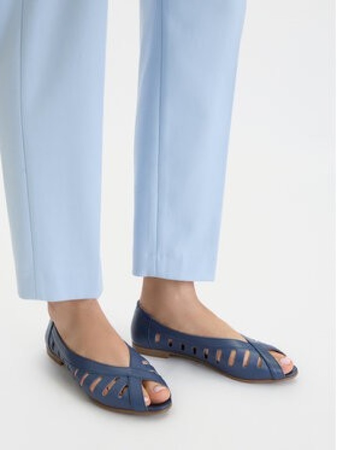 Lasocki Baleriny CEO-RST-ERICA-66 Granatowy