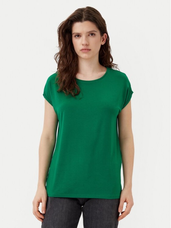 Vero Moda T-Shirt Ava 10284468 Zielony Regular Fit