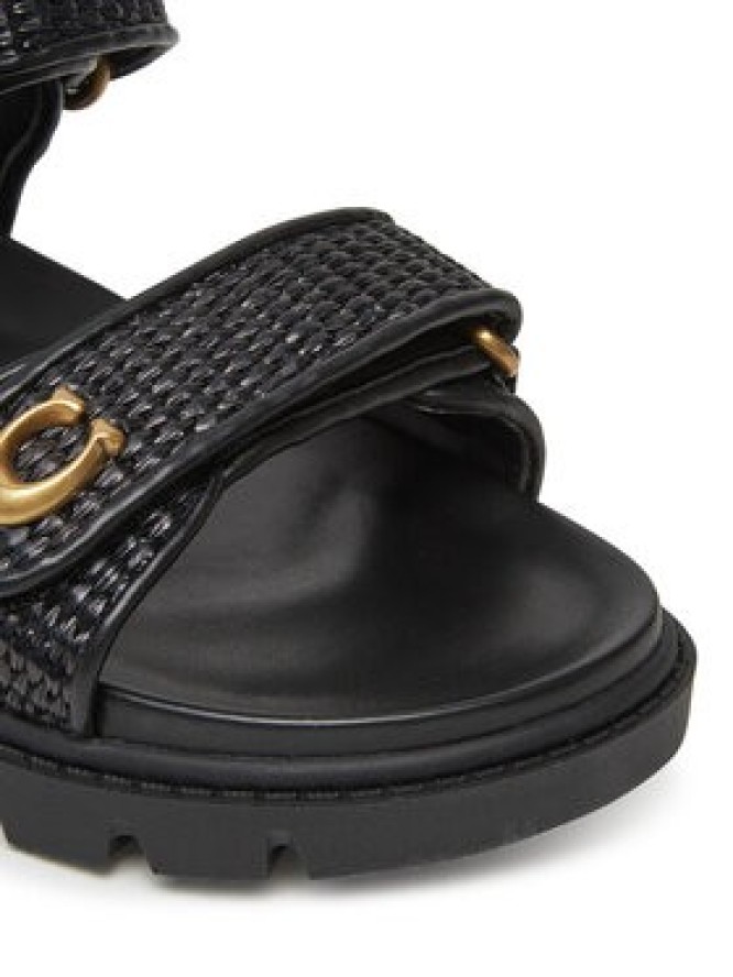 Coach Sandały Brynn CAR55 Czarny