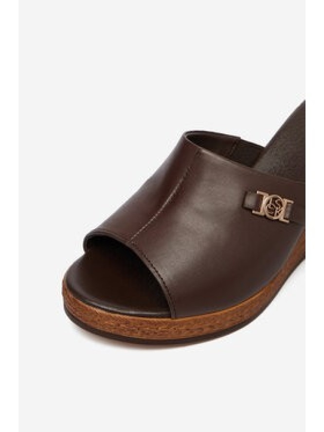 Lasocki Klapki CEO-WI23-283-13 Brązowy