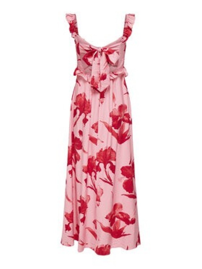 ONLY Sukienka letnia Hyaci 15372511 Różowy Regular Fit