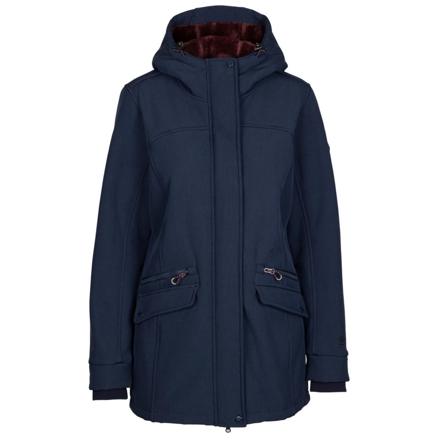 Trespass Anza - Damska kurtka softshellowa Navy Marl