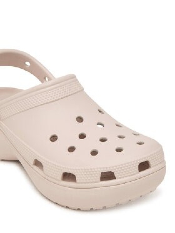 Crocs Klapki Classic Platform Clog 206750 Beżowy