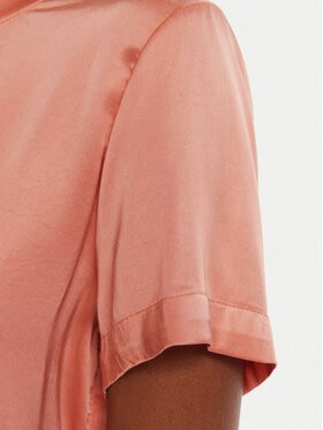 ViCOLO T-Shirt TB0040 Pomarańczowy Regular Fit