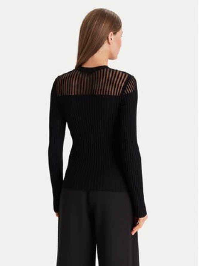 Morgan Sweter 252-MAMDO Czarny Slim Fit