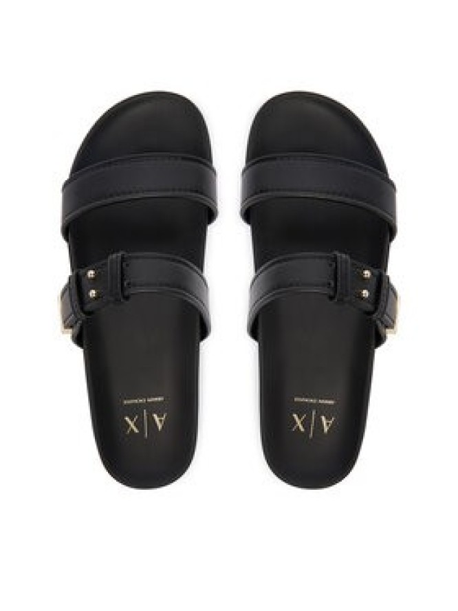 Armani Exchange Klapki XW002575 AF21266 UC001 Czarny