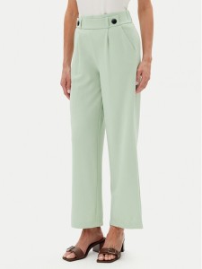 JDY Spodnie materiałowe Geggo 15208430 Zielony Wide Leg