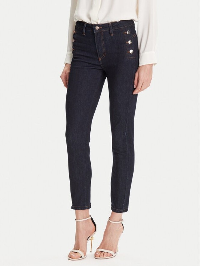 Rinascimento Jeansy CFC0126160003 Granatowy Skinny Fit