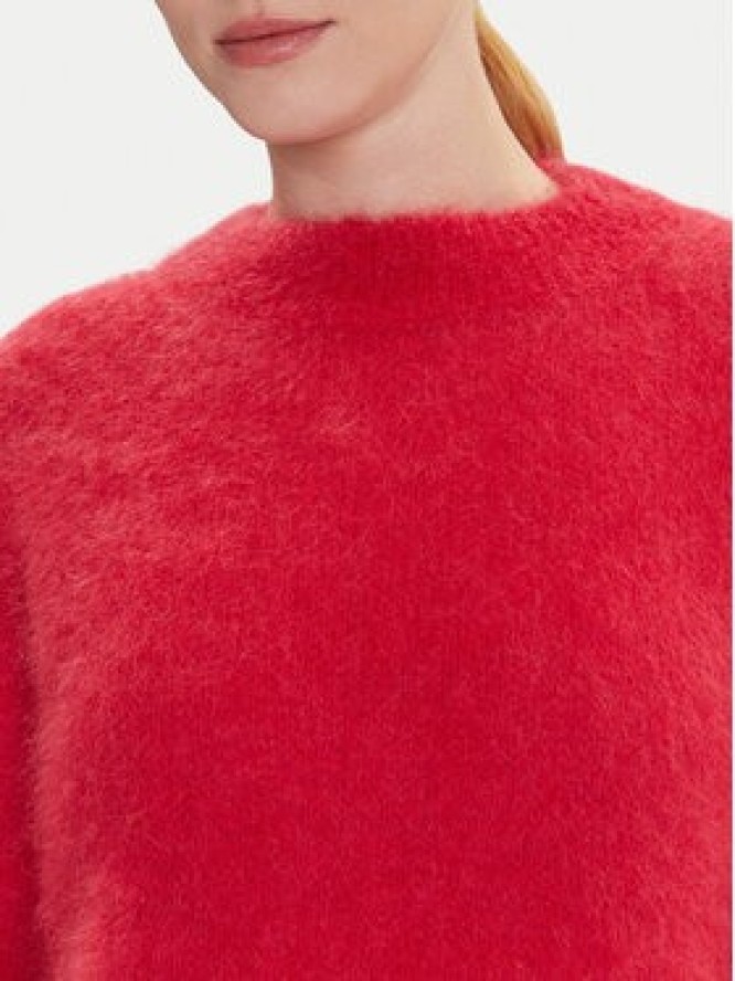 Dixie Sweter M277Y101A Czerwony Relaxed Fit