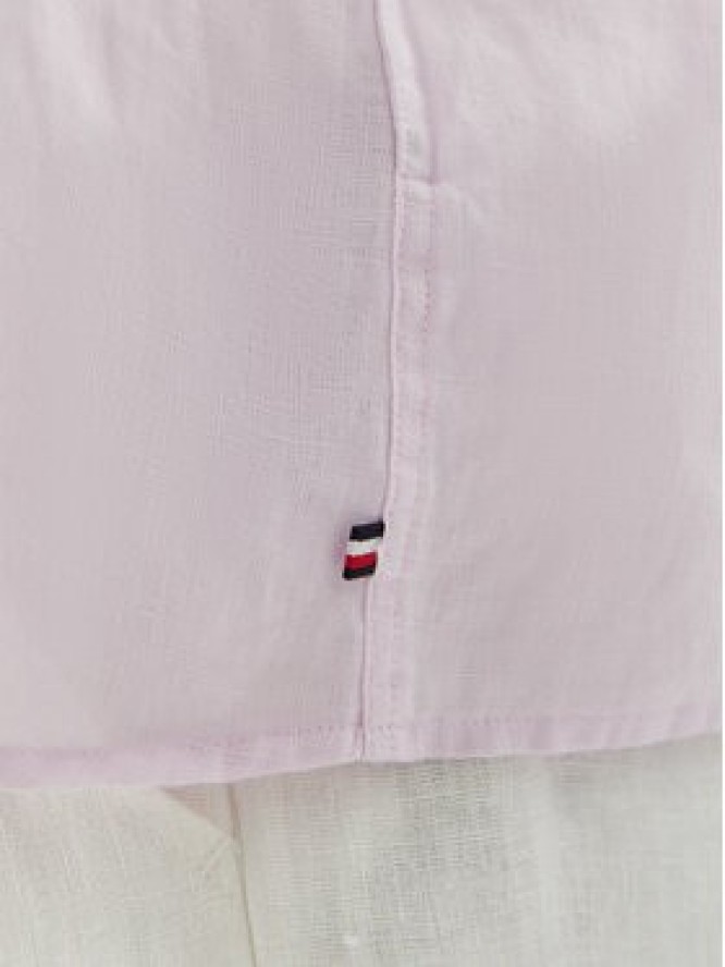 Tommy Hilfiger Koszula WW0WW48925 Fioletowy Relaxed Fit
