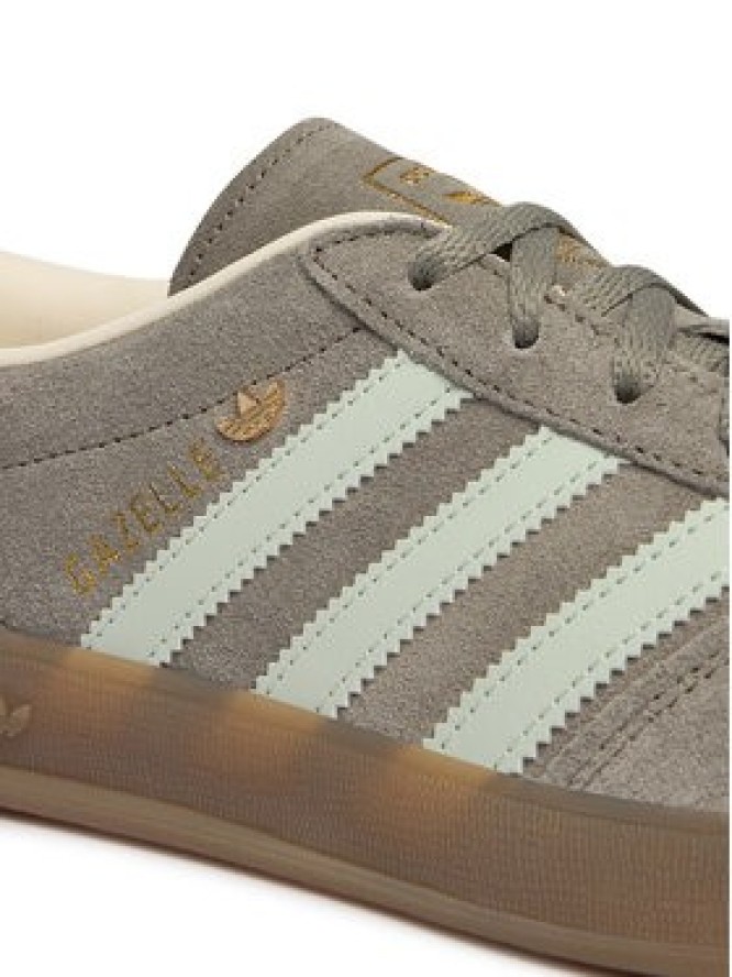 adidas Sneakersy Gazelle Indoor JR2430 Szary