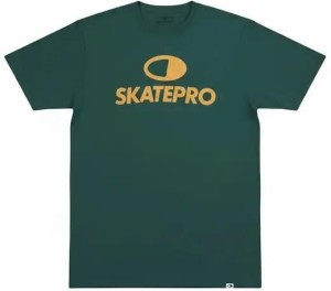 Odzież T-shirts unisex SkatePro Koszulka - 8-10 - Pine Needle