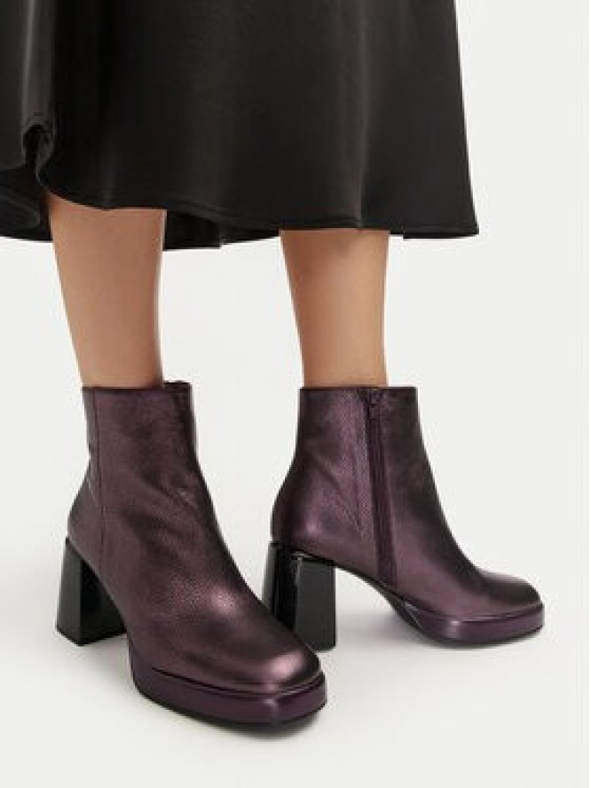 Hispanitas Botki Bolmet-I24 HI243674 Bordowy