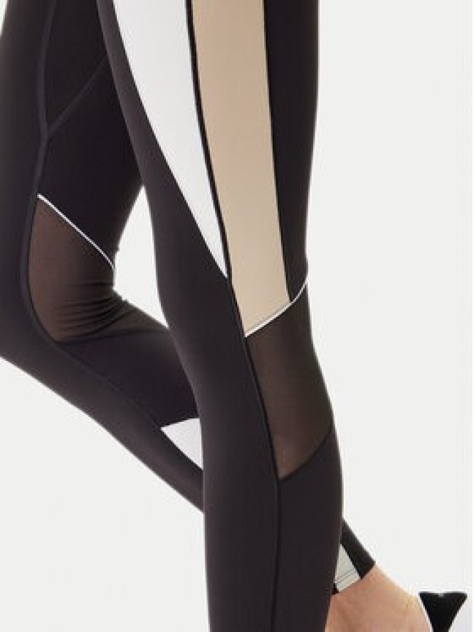 BOSS Legginsy Ekiden3 50544178 Czarny Slim Fit