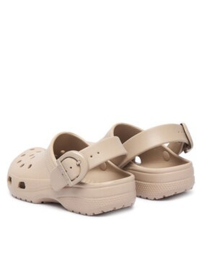 Crocs Klapki Classic Enamel Buckle Clog 213347 Beżowy