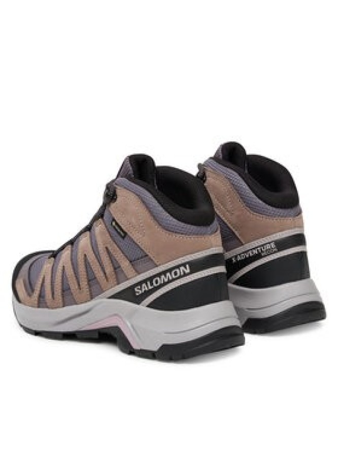 Salomon Trekkingi X-Adventure Recon Mid Gore-Tex L47753400 Fioletowy