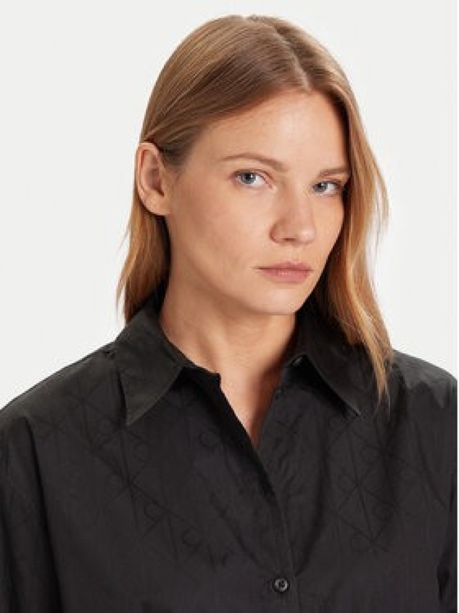 Calvin Klein Jeans Koszula LV044D167G Czarny Relaxed Fit