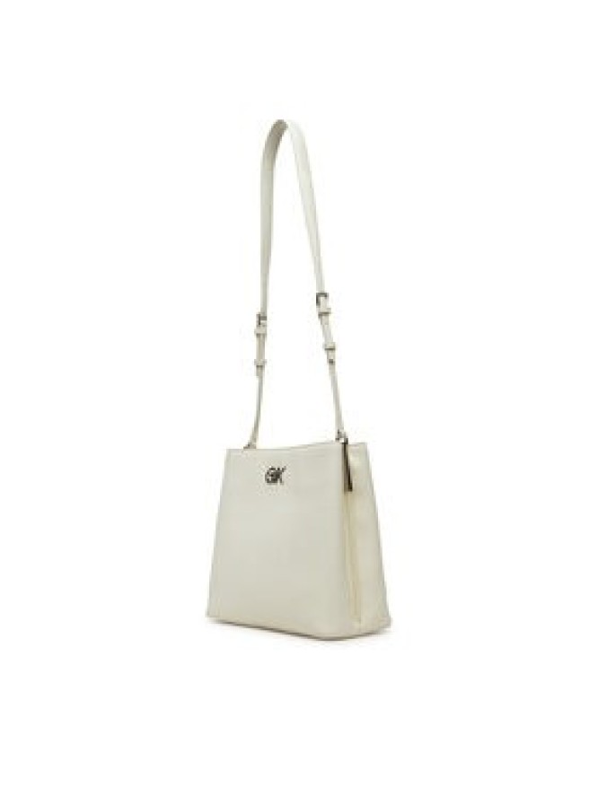 Calvin Klein Torebka Ck Bucket Bag_Tex K60K613179 Biały