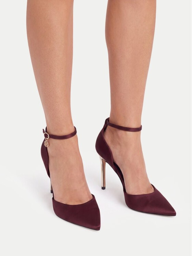 Nine West Szpilki CEO-CWBFS255 Bordowy