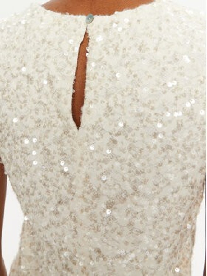 ViCOLO Bluzka TS0140 Biały Regular Fit