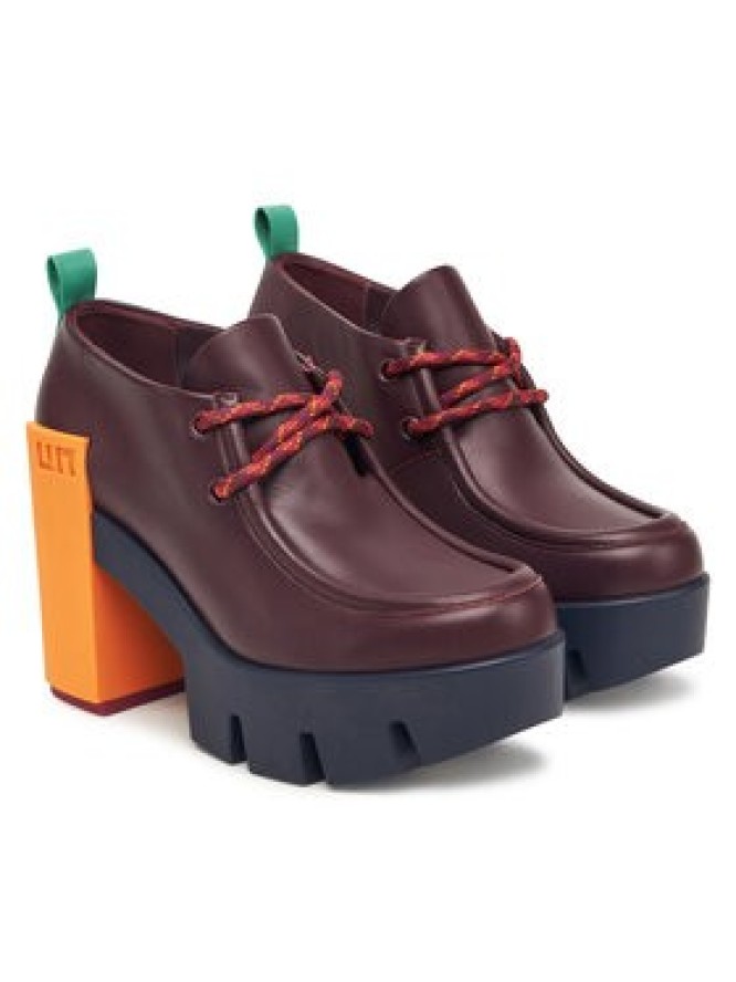United Nude Półbuty Grip Moc Mid 1095792416 Bordowy