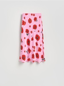 Spódnica z wiskozy - różowy