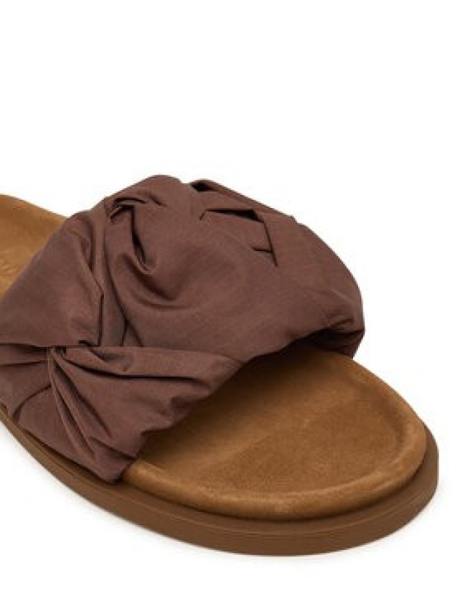 Inuikii Klapki Fjord Flower 1004.003.0122 Brązowy ciemny