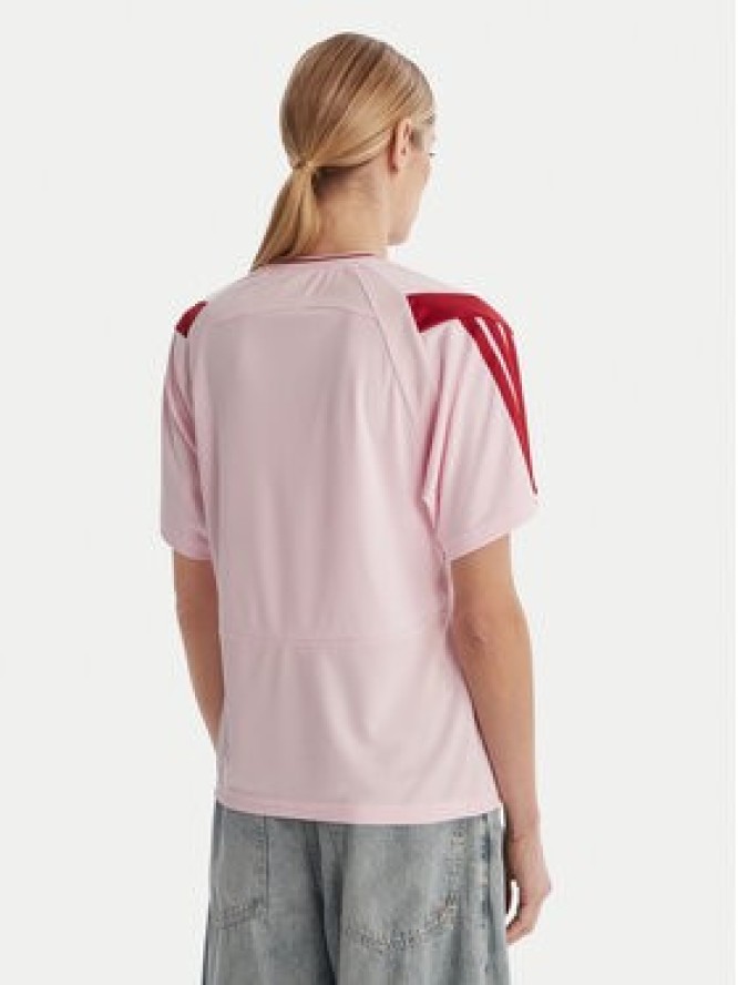 adidas T-Shirt House Of Tiro JY7624 Różowy Regular Fit